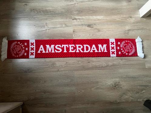Ajax sjaal rood wit nieuw, Verzamelen, Sportartikelen en Voetbal, Zo goed als nieuw, Vaantje of Sjaal, Ajax, Ophalen of Verzenden
