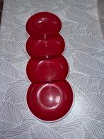 Tupperware alegra tapasschaal - Rood, Kunststof, Gebruikt, Schaal, Ophalen of Verzenden