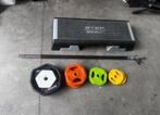 Reebok Body Pump Set + 2x10 Gewichten , Reebok Step, Ophalen, Gebruikt