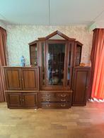 Wandmeubel + tv-kast + salon tafel kersenhout kersen, Ophalen, Gebruikt, 300 cm of meer, Kersenhout