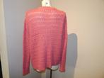 Anine Bing grof gebreide trui roze van kleur tijdloos casual, Anine bing, Verzenden, Maat 42/44 (L), Zo goed als nieuw
