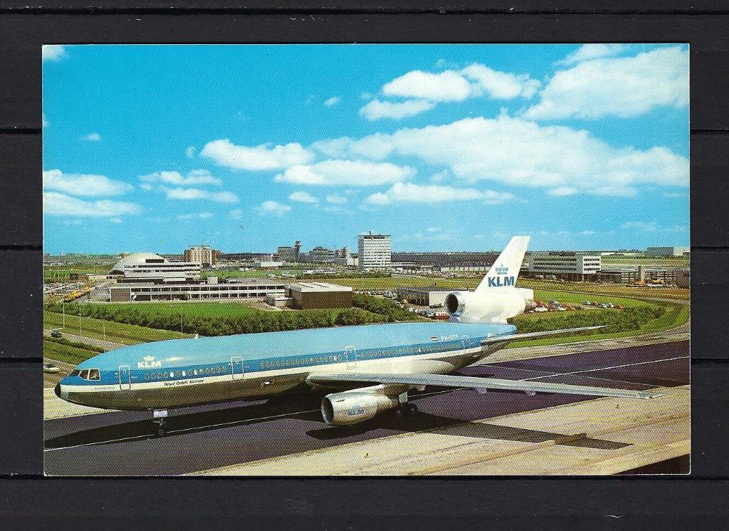 729 VLIEGTUIG, DC 10 op Avioduct - Schiphol, Ophalen of Verzenden, Ongelopen, Voertuig