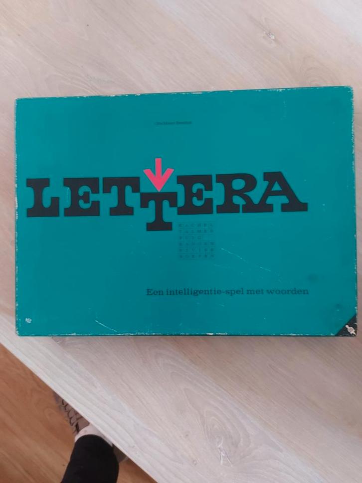 LETTERA van Ravensburger, vintage letterspel uit 1965, Hobby en Vrije tijd, Gezelschapsspellen | Bordspellen, Gebruikt, Een of twee spelers