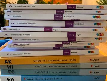 Grote partij examenbundels VMBO/HAVO beschikbaar voor biedingen