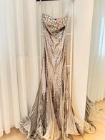 Abiye jurk Prachtige Galajurk met Pailletten, Overige kleuren, Ophalen of Verzenden, Maat 36 (S), Gedragen