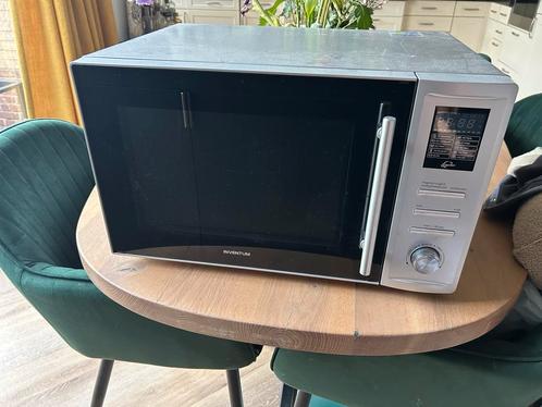 Inventum combimagnetron, Witgoed en Apparatuur, Magnetrons, Gebruikt, Vrijstaand, 45 tot 60 cm, Grill, Draaiplateau, Ophalen of Verzenden