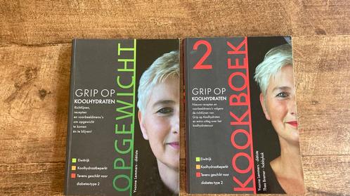 De Grip op koolhydraten deel 1 en deel 2 Op gewicht Kookboek, Boeken, Kookboeken, Zo goed als nieuw, Ophalen of Verzenden