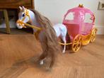 Paard en Koets Barbie Speelgoed, Kinderen en Baby's, Speelgoed | Poppen, Ophalen of Verzenden, Zo goed als nieuw, Overige typen
