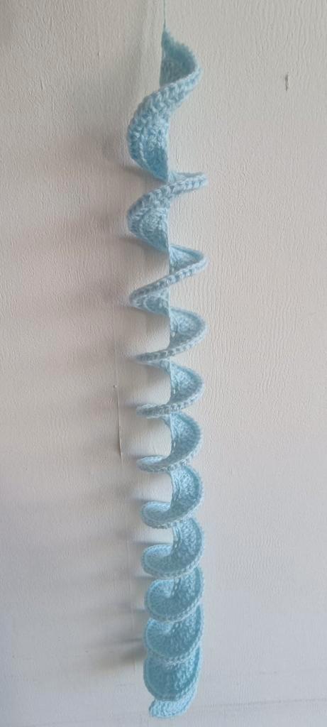 Gehaakte wind spinner Licht Blauw, Watersport en Boten, Hengelsport | Witvissen, Nieuw, Overige typen, Ophalen of Verzenden