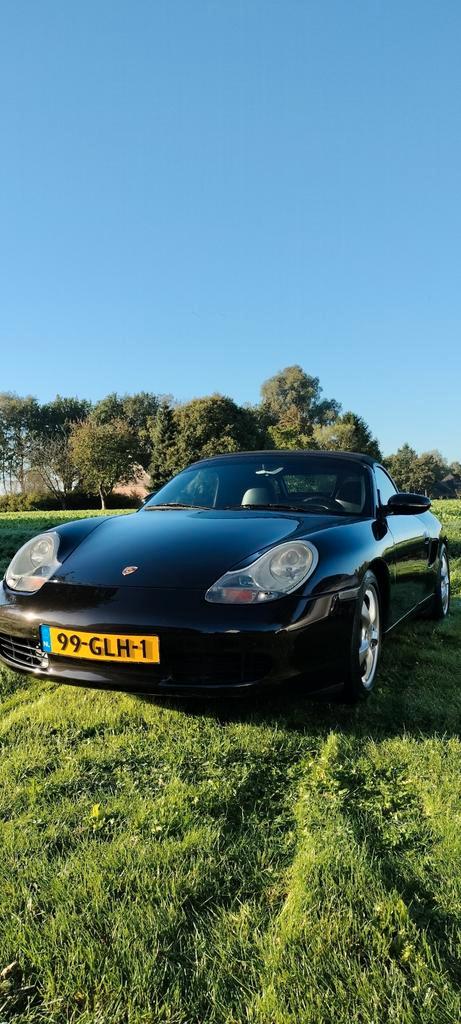 Porsche Boxster 2.7 AUT 2001 Zwart, Auto's, Porsche, Particulier, Boxster, Benzine, G, Cabriolet, Automaat, Geïmporteerd, Zwart