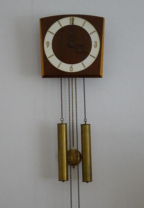Haid hangklok, Huis en Inrichting, Woonaccessoires | Klokken, Gebruikt, Wandklok, Analoog, Ophalen