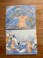 2 ansichtkaarten uit het boek : Plons - Martin waddell, Ophalen of Verzenden, 1980 tot heden, Ongelopen, Overige thema's