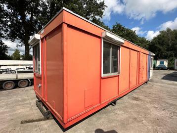 Houten kantoorunit bouwkeet keet zuipkeet 103 L4 beschikbaar voor biedingen
