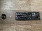Logitech wireless keyboard K270 en muis M185 1622LZ0KRKW8, Computers en Software, Muizen, Ophalen of Verzenden, Gebruikt