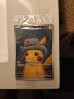 Pikachu van Gogh kaart met grijze vilthoed,, Ophalen of Verzenden, Zo goed als nieuw
