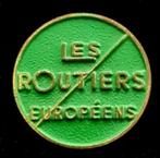 Les Routiers speld- groen gelakt, Verzamelen, Transport, Speldje of Pin, Zo goed als nieuw, Verzenden
