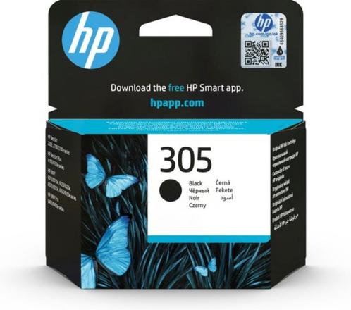 HP 305 - Inktcartridge - Origineel - Zwart GRATIS VERZENDING, Computers en Software, Printerbenodigdheden, Nieuw, Cartridge, Verzenden