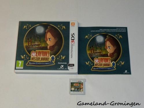 Layton's Mystery Journey (3DS) Compleet, Spelcomputers en Games, Games | Nintendo 2DS en 3DS, Gebruikt, 1 speler, Vanaf 3 jaar