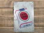 Reclamebord Lucky Strike 20x30, Ophalen of Verzenden, Zo goed als nieuw, Reclamebord