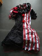 Outfit carnaval clown, jurk maat 164 met diadeem hoedje., Ophalen of Verzenden, Zo goed als nieuw, 158 t/m 164, Meisje