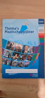 Thema's Maatschappijleer, HAVO werkboek, Boeken, Studieboeken en Cursussen, Ophalen of Verzenden, Beta, Nieuw, HBO