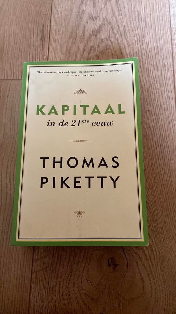 Thomas Piketty - Kapitaal in de 21ste eeuw, Ophalen of Verzenden, Zo goed als nieuw, Thomas Piketty