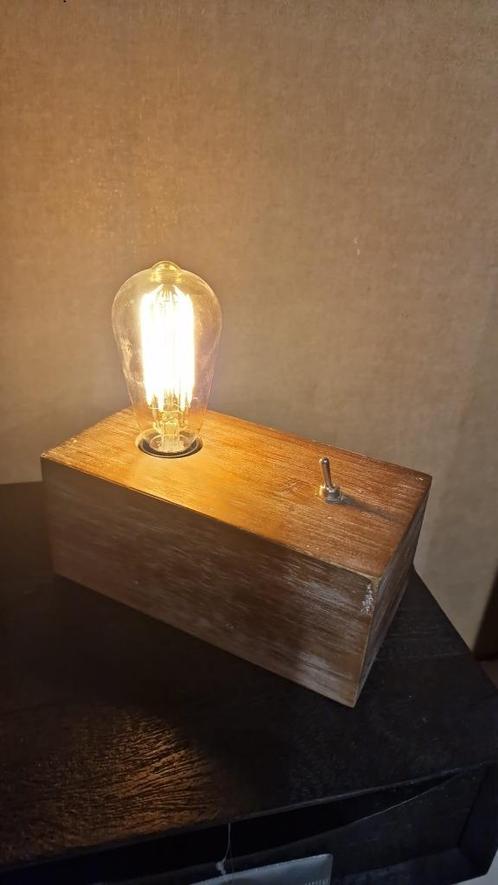 Vintage Lamp, Huis en Inrichting, Lampen | Tafellampen, Nieuw, Minder dan 50 cm, Ophalen