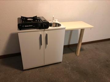 Helemaal nieuw compact camper keukenblokje te koop beschikbaar voor biedingen