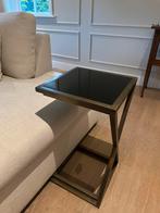 Eichhholtz bijzettafel Cross - Brass, Huis en Inrichting, Minder dan 55 cm, Rechthoekig, Ophalen, 45 tot 60 cm