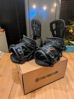 Nidecker Flow Fuse Black Snowboard Bindingen - XL, Ophalen of Verzenden, Gebruikt, Bindingen