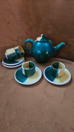 Handgemaakt Terracotta Koffieservies - 4 Personen, Ophalen of Verzenden