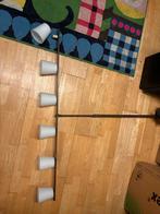 Plafondlamp met 7 Lampen, Ophalen, Gebruikt, Metaal, 150 tot 200 cm