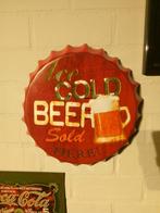 Ice Cold Beer wanddecoratie bierdop, Ophalen of Verzenden, Nieuw