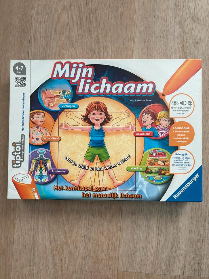 Tiptoi Mijn Lichaam - Leerzaam spel voor kinderen, Kinderen en Baby's, Speelgoed | Buiten | Speeltoestellen, Zo goed als nieuw