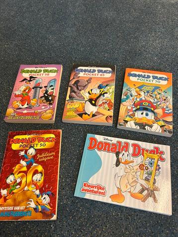 Donald Duck pockets (5 stuks) beschikbaar voor biedingen