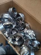 Rvs slangenklemmen 16/27 mm, Doe-het-zelf en Verbouw, IJzerwaren en Bevestigingsmiddelen, Ophalen of Verzenden, Nieuw, Overige typen