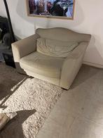 Gratis Gebruikte Zetel, Huis en Inrichting, Fauteuils, Ophalen, Gebruikt, Stof, 75 tot 100 cm