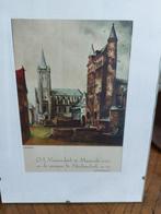 OLV kerk en Nicolaas kerk te Maastricht - Schaepkens reprodu, Antiek en Kunst, Verzenden