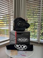 Roof Boxer V8 Darkblack maat S met doos Light smoked vizier, Overige merken, Systeemhelm, Ophalen of Verzenden, S
