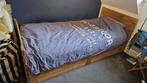 Stoer steigerhouten bed jongens of meisjeskamer, Huis en Inrichting, Ophalen, Gebruikt, 90 cm, Steigerhout