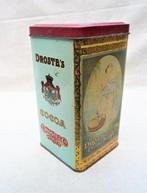blik (leeg) Droste pastilles Haarlem. 16 cm hoog., Ophalen of Verzenden, Gebruikt, Koek(jes), Droste