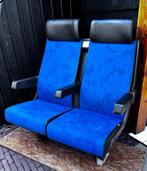 NS Treincoupé stoelen 2e klas uit de ICM Koploper, Huis en Inrichting, Fauteuils, Ophalen, Gebruikt