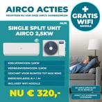 AUX Airco Split Unit - 2,5 kW - Nergens Goedkoper in NL&BE!, Witgoed en Apparatuur, Airco's, Nieuw, 60 tot 100 m³, Afstandsbediening