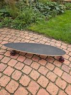 Skateboard blauwe onderkant, Sport en Fitness, Skateboarden, Ophalen, Gebruikt
