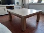 Salon tafel White wash eiken, 50 tot 100 cm, Minder dan 50 cm, Eikenhout, Zo goed als nieuw