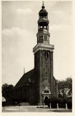 Oldeboorn - gezicht op kerk - 1949 gelopen, Verzamelen, Ophalen of Verzenden, Voor 1920, Gelopen, Noord-Brabant
