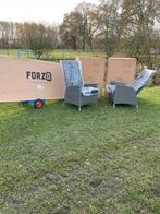 6 Nieuwe verstelbare wicker stoelen met dik kussen, Tuin en Terras, Tuinstoelen, Ophalen, Zo goed als nieuw, Wicker, Verstelbaar