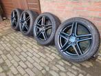 18 inch voor Mercedes C Klasse met Michelin winterbanden., Auto-onderdelen, Ophalen, 18 inch, Gebruikt, Banden en Velgen