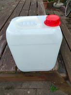 Jerrycan 5 liter wit DEN HAAG/SCHEVENINGEN, Verzamelen, Blikken, Ophalen, Zo goed als nieuw, Frisdrank, Overige merken