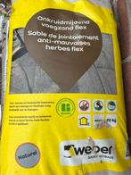 Onkruidmijdend voegzand flex Weber 20 kg, 1 zak, Tuin en Terras, Zand, Ophalen, Nieuw, Voegzand